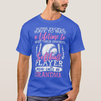 Softball Oma von Softball Player Großmutter So T-Shirt