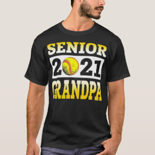 Softball Opa Senior 2021 Bestes Geschenk für Softw T-Shirt
