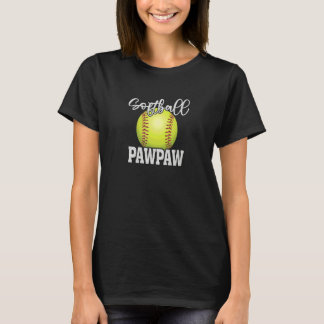 Softball Pawpaw Vintage Softball Familie passend T-Shirt