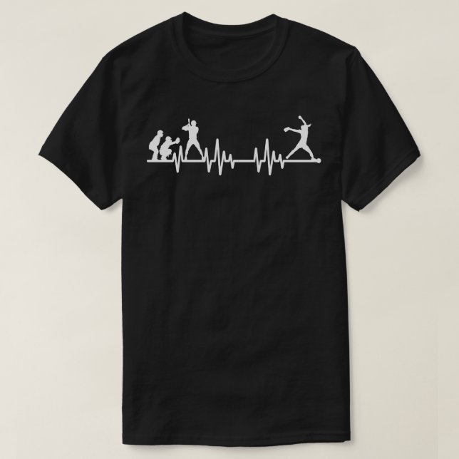 Softball Pitcher Fastpech Softball Player Liebe EK T-Shirt (Design vorne)