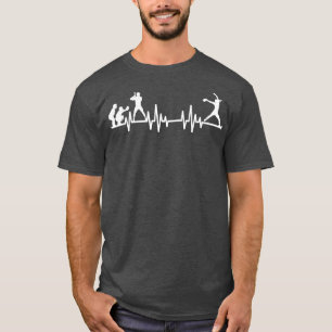 Softball Pitcher Fastpech Softball Player Liebe EK T-Shirt