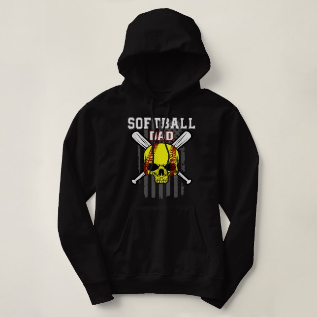 Softball Pitcher Hoodie (Design vorne)