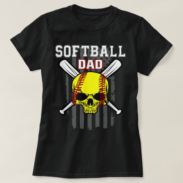 Softball Pitcher T-Shirt (Design vorne)