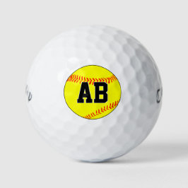 Softball-Player/Coach-Kundenbriefe/Nummernsport Golfball