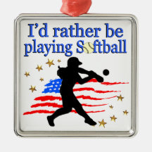 SOFTBALL PLAYER LIEBEN SOFTBALLDESIGN DER USA