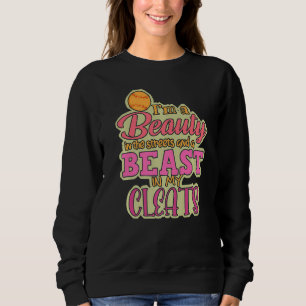 Softball Print Beauty in der Street Beast in meine Sweatshirt