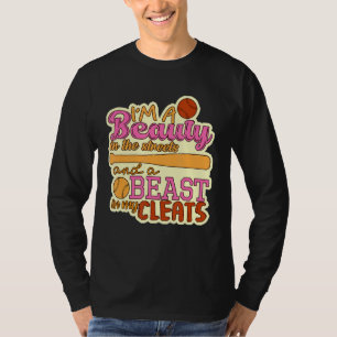 Softball Print Beauty in der Street Beast in meine T-Shirt