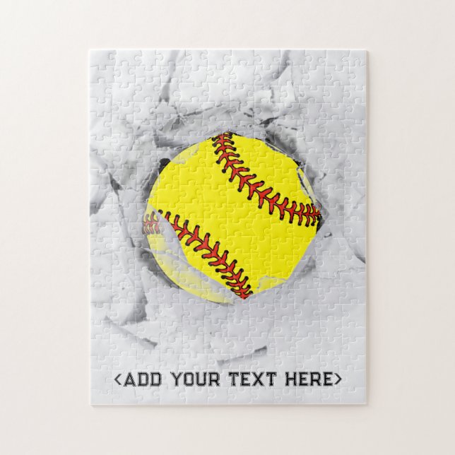 Softball-Puzzle Puzzle (Vertikal)