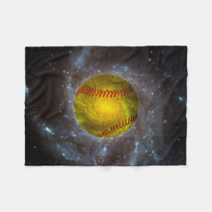 Softball Raumin der einzigartigen Fleecedecke