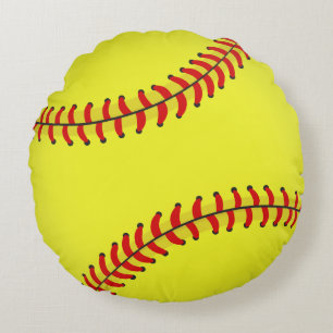 Softball Rundes Kissen