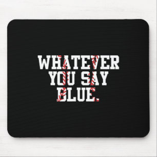 Softball-Schiedsrichter Baseball-Schiedsrichter Wa Mousepad