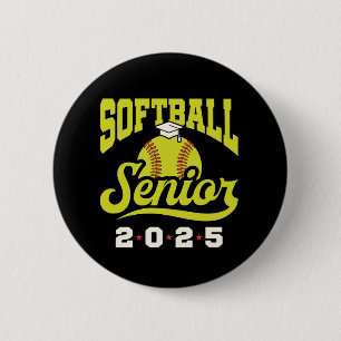Softball Senior Class 2025 Button