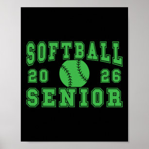 Softball Senior Night Softball Senior 2026 Absolve Poster
