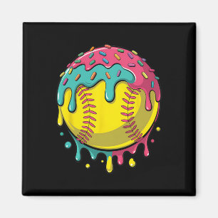 Softball-Shirt Teenager Mädchen Softball-Zeug Soft Magnet
