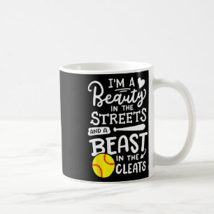 Softball Softballspieler Kaffeetasse