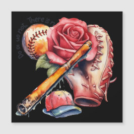 Softball Sommer Magnetkarte