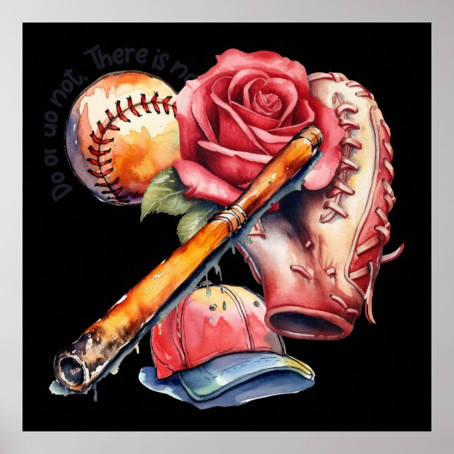 Softball Sommer Poster (Vorne)