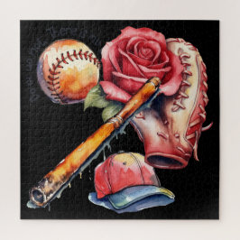 Softball Sommer Puzzle