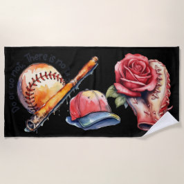 Softball Sommer Strandtuch