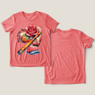 Softball-Sommer Tri-Blend Shirt