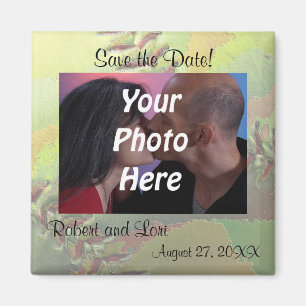 Softball Sports Wedding Theme Foto Save the Date! Magnet