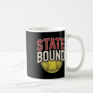 Softball-Staatsmeister Mädchen Fastpitch-Meister  Kaffeetasse