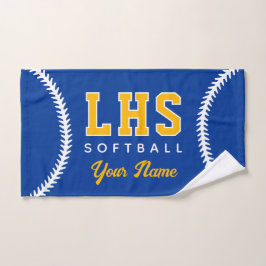 Softball Stiche Custom Sport Handtuch Team Anfangs
