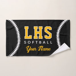Softball Stiche Custom Sport Handtuch Team Anfangs