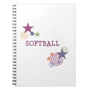 Softball-Strudel Notizblock