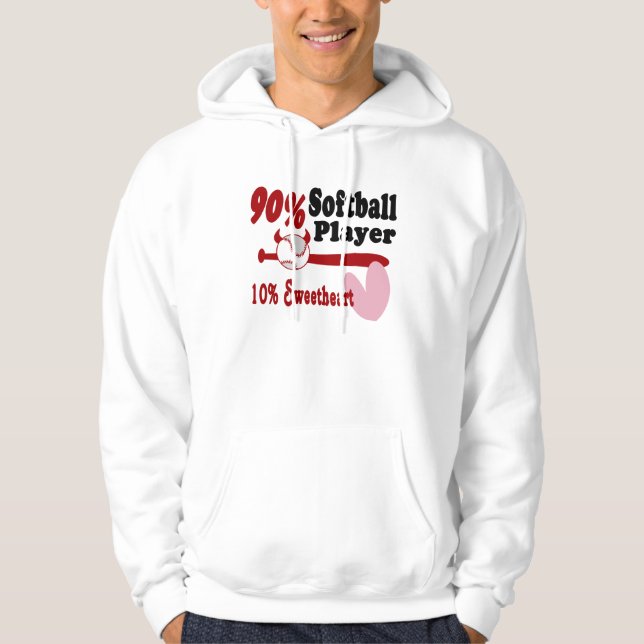 Softball Sweetheart Hoodie (Vorderseite)