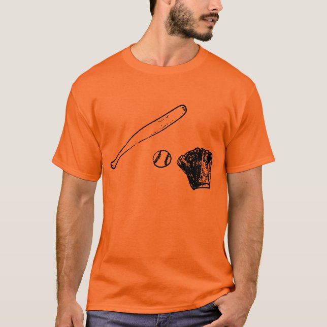 Softball T-Shirt (Vorderseite)