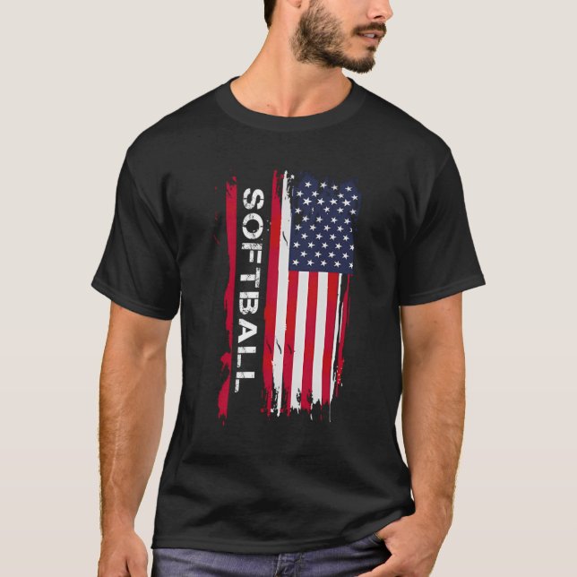 Softball T-Shirt (Vorderseite)