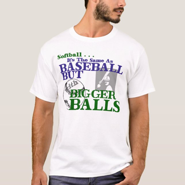 Softball T-Shirt (Vorderseite)