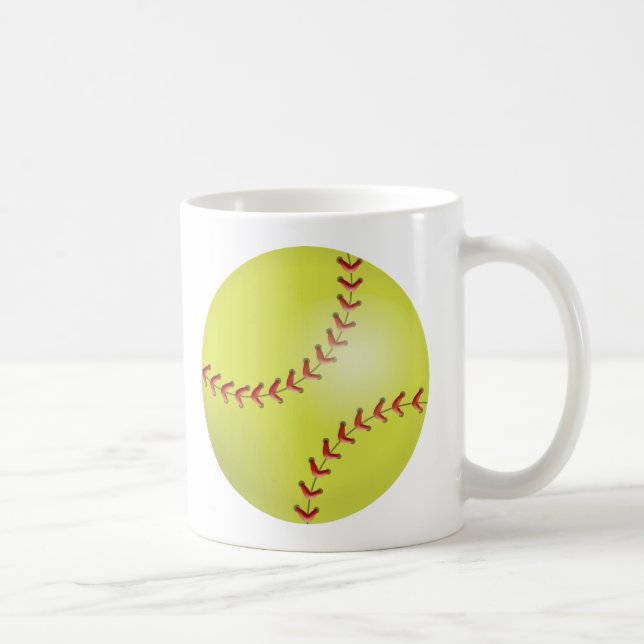 Softball Tasse (Rechts)