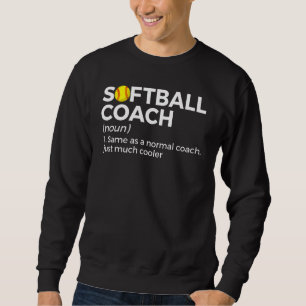 Softball-Trainer-Definition 1 Sweatshirt