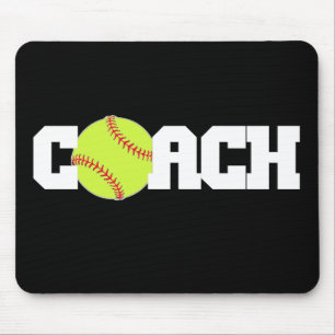 Softball-Trainer Mousepad