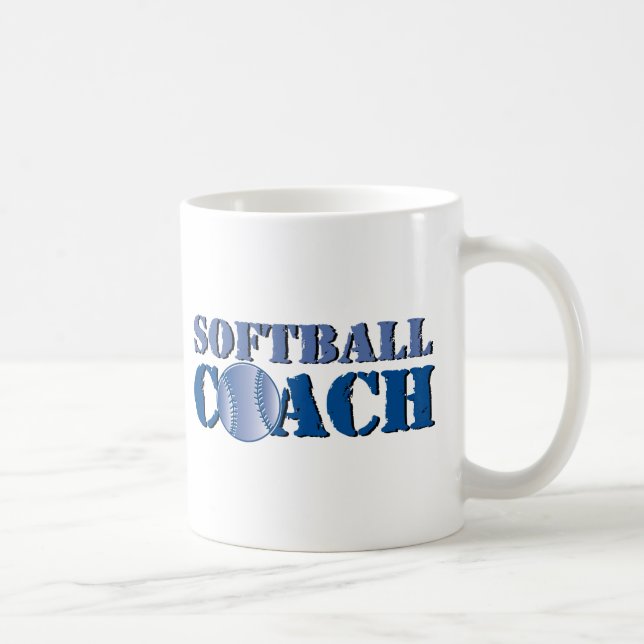 Softball-Trainer Tasse (Rechts)
