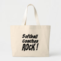 Softball trainiert Felsen! Taschen-Tasche