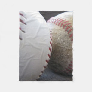 Softball und Baseball Fleecedecke