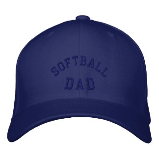 SOFTBALL-VATER bestickt Bestickte Kappe