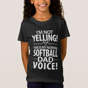 Softball Vater - Funny Daddy Birthday oder VaterDa T-Shirt