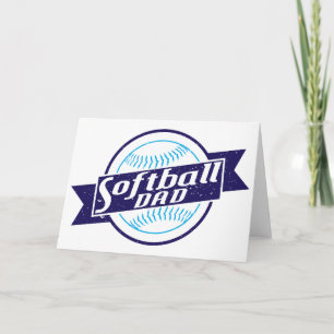 Softball-Vater Karte