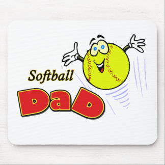 Softball-Vater Mousepad