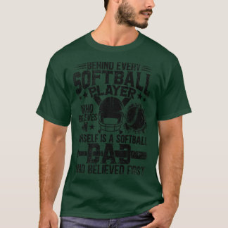 Softball Vater Quote Catcher Pitcher Pater Sports T-Shirt