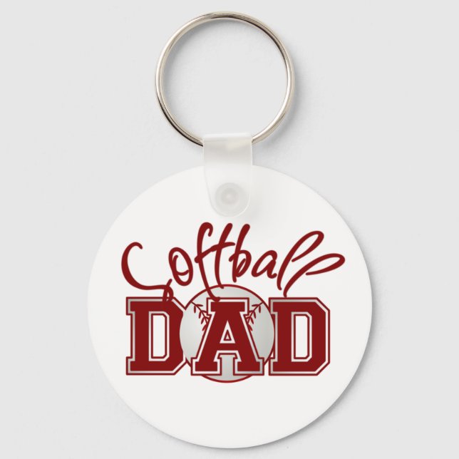 Softball-VATER Schlüsselanhänger (Vorderseite)