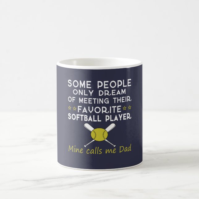 SOFTBALL-VATER TASSE (Mittel)