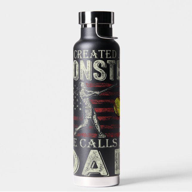 Softball-Vater Trinkflasche (Links)