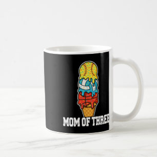 Softball Volleyball Basketball Mama Eiscreme Somme Kaffeetasse