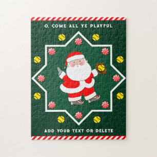 Softball-Weihnachtsgeschenke Puzzle