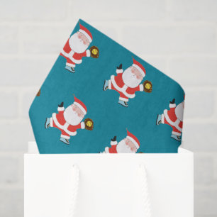 Softballspieler Weihnachten Seidenpapier